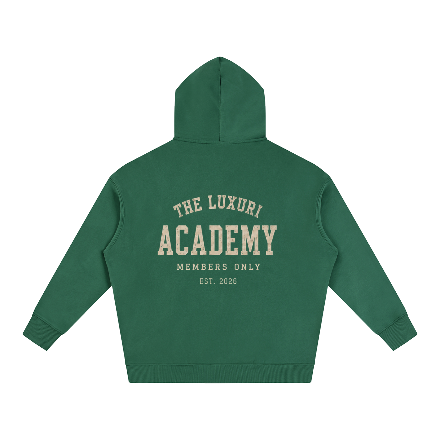 The Luxuri Academy Oversize Fleeced Hoodie