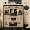 It Is Finished | Printable Wall Art